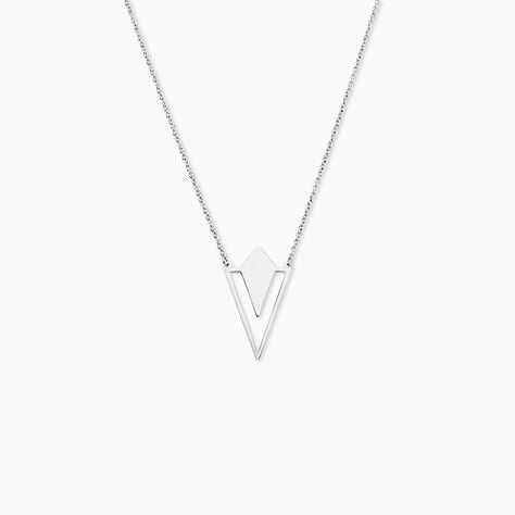 Collier Tylee Argent Blanc - Colliers fantaisie Femme | Histoire d&rsquo;Or