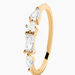 Bague Estela Plaque Or Jaune Oxyde De Zirconium - Bagues solitaires Femme | Histoire d&rsquo;Or