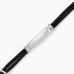 Bracelet Gaetan Acier Blanc - Bijoux sans pierre Homme | Histoire d&rsquo;Or