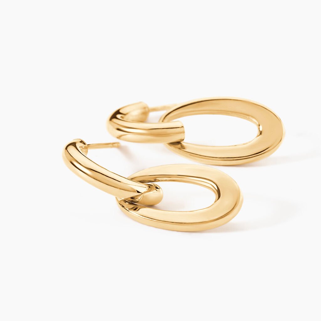 Boucles D'Oreilles Pendantes Dara Or Jaune - Boucles d'oreilles pendantes Femme | Histoire d&rsquo;Or