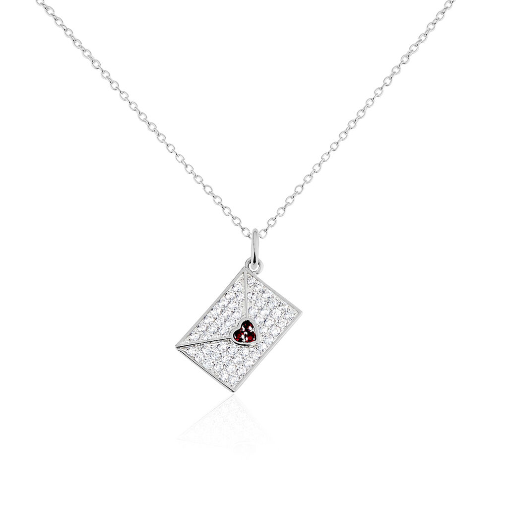 Collier Geoffrey Argent Oxydes De Zirconium - Colliers fantaisie Femme | Histoire d&rsquo;Or
