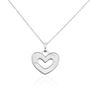 Collier Clarity Argent Blanc Nacre