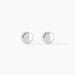 Boucles D'oreilles Puces Virgie Argent Blanc - Boucles d'oreilles fantaisie Femme | Histoire d’Or