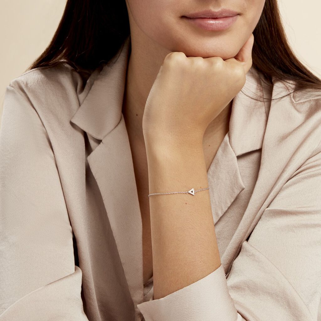 Bracelet Severine Argent Blanc - Bracelets Femme | Histoire d’Or