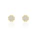 Boucles D'oreilles Puces Or Jaune Gontranie - Clous d'oreilles Femme | Histoire d’Or