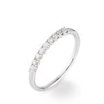 Alliance Eloise Or Blanc Diamant - Alliances Femme | Histoire d&rsquo;Or