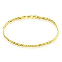 Bracelet Or Jaune Izel Maille Anglaise