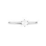 Bague Solitaire Josua Or Blanc Diamant - Bagues solitaires Femme | Histoire d&rsquo;Or