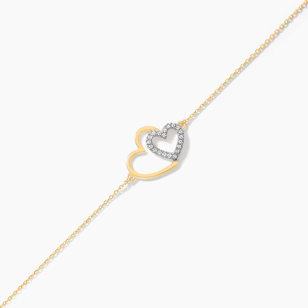 Bracelet Marineta Or Jaune Oxyde De Zirconium - Bracelets Femme | Histoire d’Or