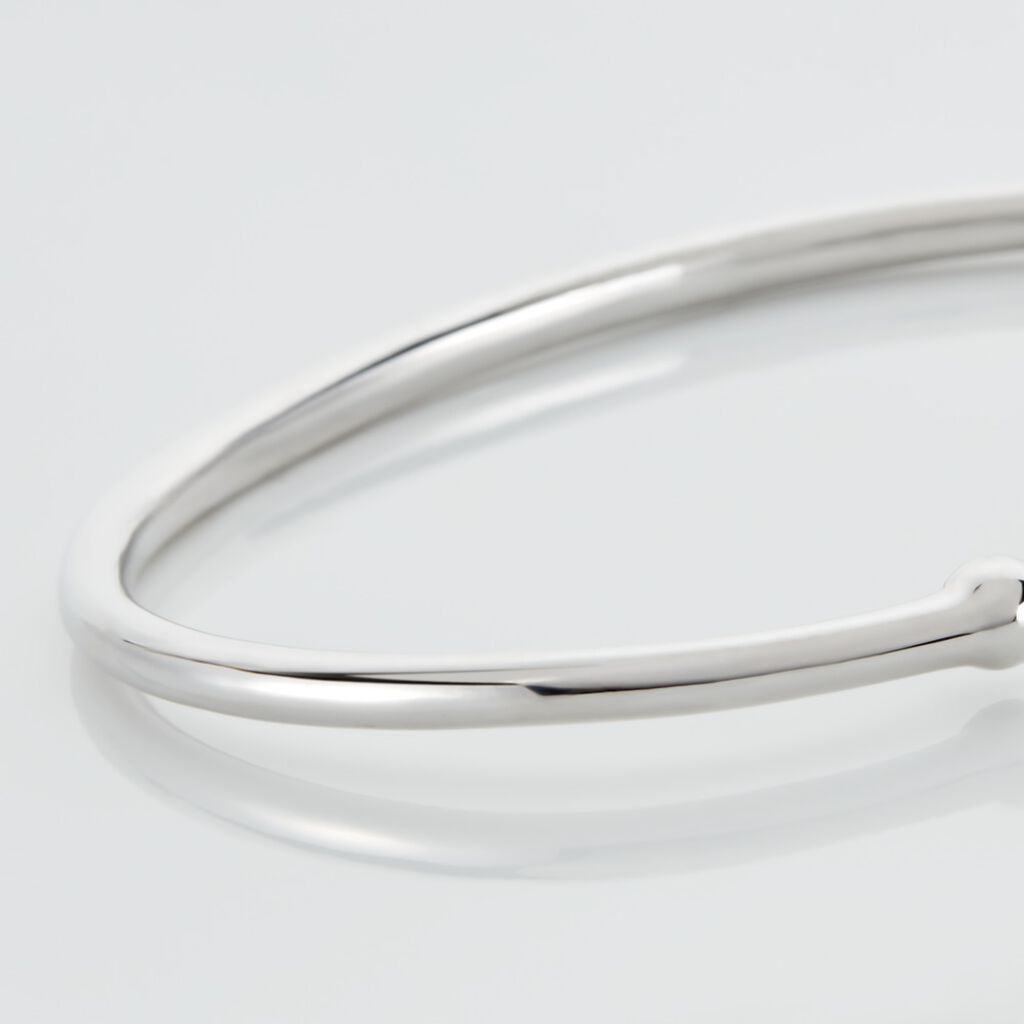 Bracelet Jonc Argent Stefaans - Bracelets joncs Homme | Histoire d’Or