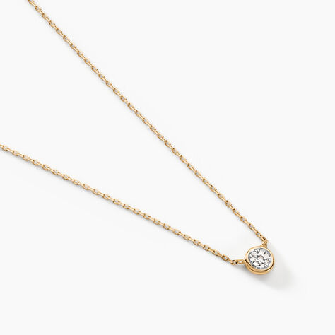 Collier Or Jaune Sofia Diamants - Colliers Femme | Histoire d’Or