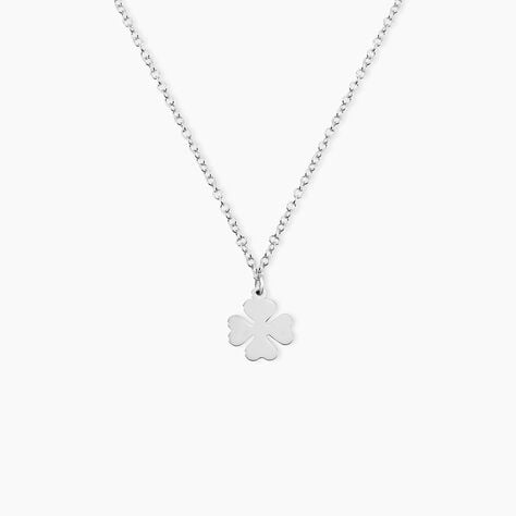 Collier Naomie Argent Blanc - Colliers fantaisie Femme | Histoire d&rsquo;Or