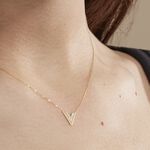 Collier Dao Or Jaune Oxyde De Zirconium - Colliers Femme | Histoire d&rsquo;Or