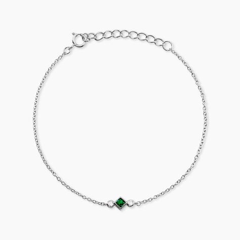 Bracelet Corelia Argent Blanc Oxyde De Zirconium - Bracelets Femme | Histoire d&rsquo;Or