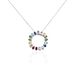 Collier Argent Blanc Ethem Oxydes De Zirconium Spinelles - Colliers Femme | Histoire d’Or