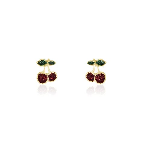 Boucles D'oreilles Puces Or Jaune Segonde - Clous d'oreilles Enfant | Histoire d&rsquo;Or