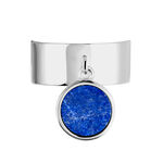 Bague Camillo Argent Blanc Lapis Lazuli - Bagues avec pierre Femme | Histoire d&rsquo;Or