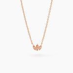 Collier Duchesse Argent Rose Oxyde De Zirconium - Colliers fantaisie Femme | Histoire d&rsquo;Or