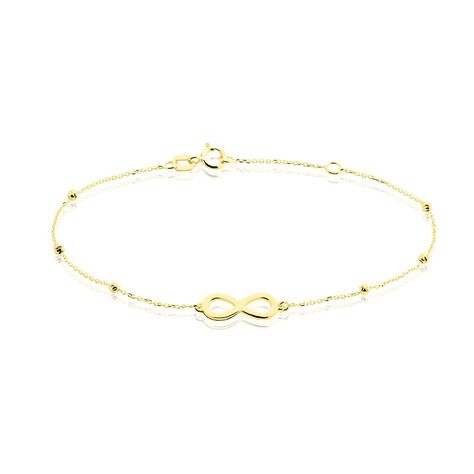 Bracelet Mimy Infini Boules Or Jaune - Bracelets Femme | Histoire d’Or