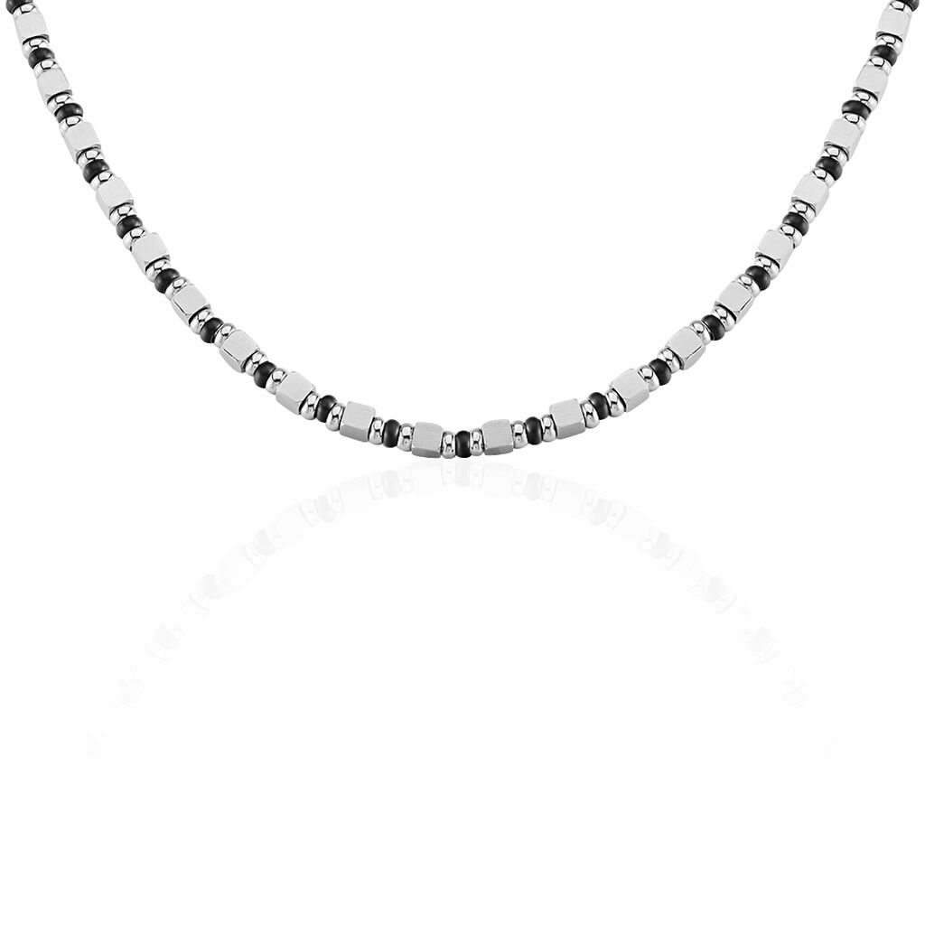 Collier Ephrem Acier Bicolore - Colliers fantaisie Homme | Histoire d’Or