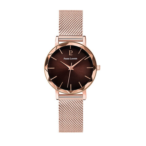 Montre Pierre Lannier Multiples Chocolat - Montres Femme | Histoire d&rsquo;Or