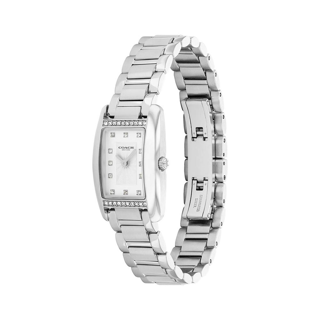 Montre Coach Reese Blanc - Nouveautés Femme | Histoire d’Or