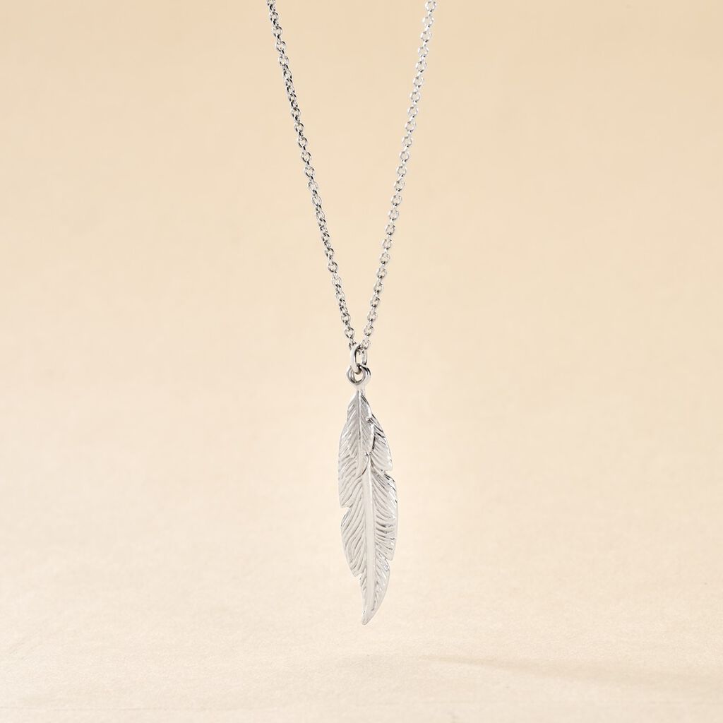 Collier Violka Argent Blanc - Colliers fantaisie Femme | Histoire d&rsquo;Or