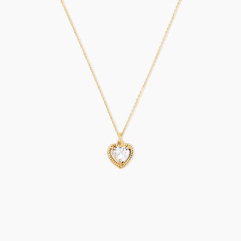 Collier Althea Or Jaune Oxyde De Zirconium - Colliers Femme | Histoire d’Or