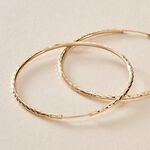 Cr&eacute;oles Aglavie Flexibles Or Jaune - Boucles d'oreilles cr&eacute;oles Femme | Histoire d&rsquo;Or