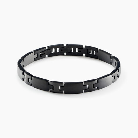 Bracelet Josua Acier Noir - Bracelets Homme | Histoire d’Or
