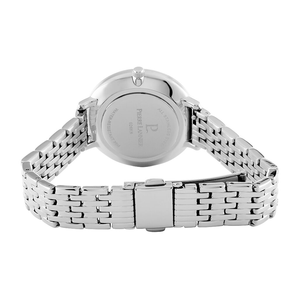 Montre Pierre Lannier Mirage Acier Argent&eacute; - F&ecirc;te des m&egrave;res Femme | Histoire d&rsquo;Or