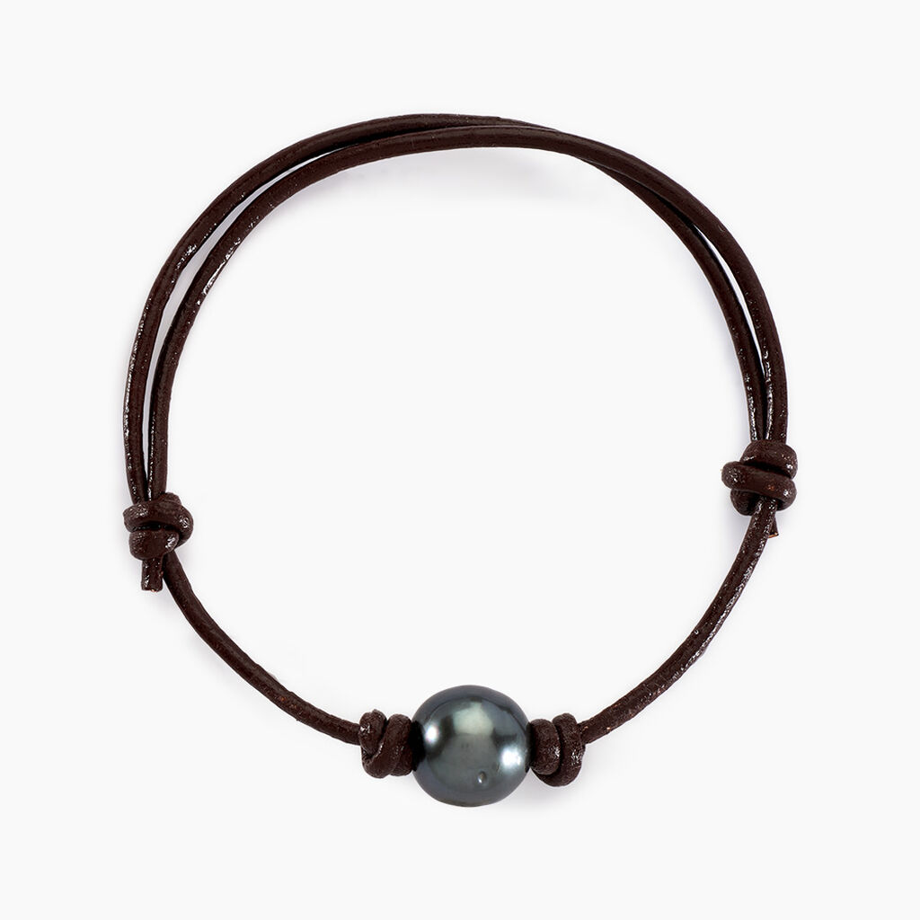 Bracelet Reba Perle De Culture De Tahiti - Bracelets cordon Femme | Histoire d’Or