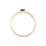 Bague Lissounia Or Jaune Saphir - Bagues solitaires Femme | Histoire d&rsquo;Or