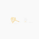 Boucles D'oreilles Puces Kais Or Jaune - Clous d'oreilles Femme | Histoire d&rsquo;Or