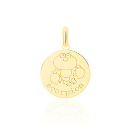 Pendentif Jannila Zodiaque Or Jaune - Cadeaux de naissance Enfant | Histoire d’Or