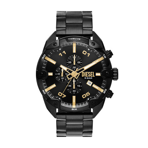 Montre Diesel Spiked Noir - Montres Homme | Histoire d’Or