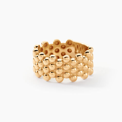 Bague Golden Beans Plaqué Or Jaune - Bagues fantaisie Femme | Histoire d’Or