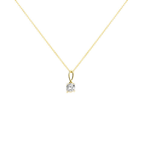 Collier Karlena Or Jaune Oxyde De Zirconium - Colliers Femme | Histoire d’Or