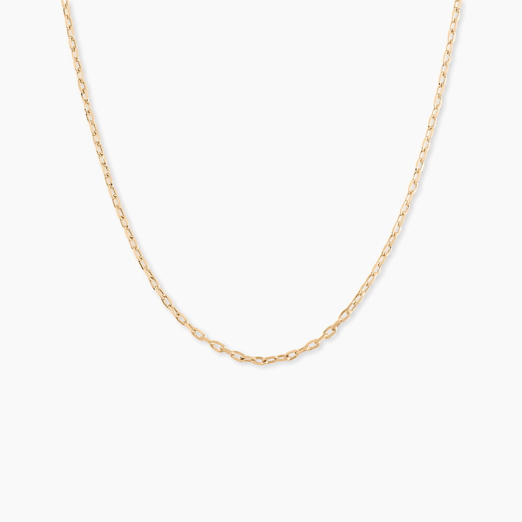 Cha&icirc;ne Vince Plaqu&eacute; Or Jaune - Chaines Femme | Histoire d&rsquo;Or