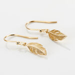 Boucles D'oreilles Pendantes Hanae Plaqu&eacute; Or Jaune - Boucles d'oreilles fantaisie Femme | Histoire d&rsquo;Or