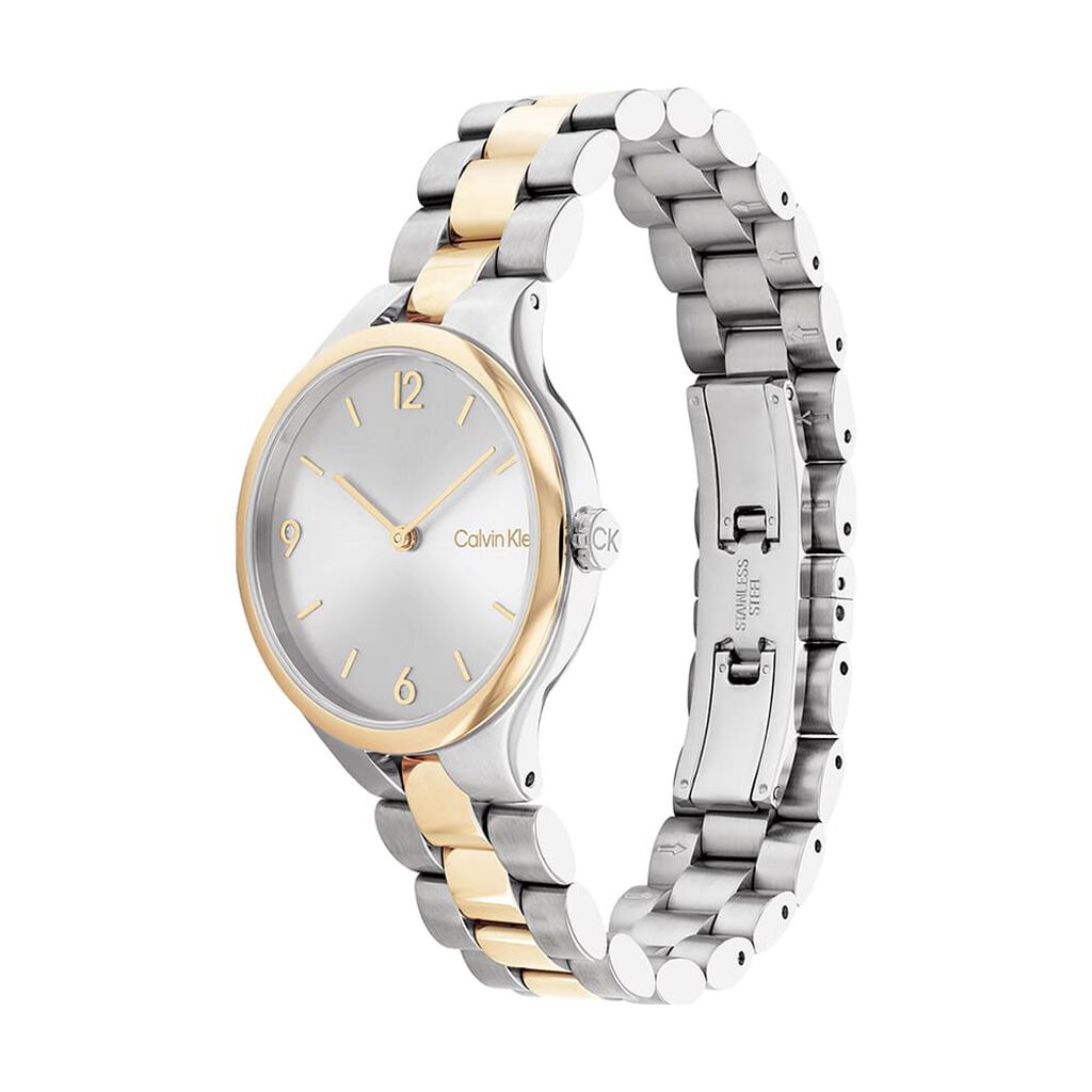 Montre Calvin Klein Linked Argent - Montres Femme | Histoire d&rsquo;Or