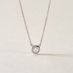 Collier Argent Laureano Oxydes De Zirconium - Colliers fantaisie Femme | Histoire d&rsquo;Or