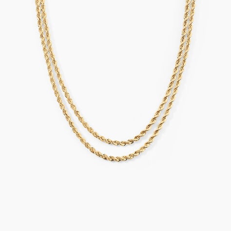 Collier Jerry Or Jaune - Colliers Femme | Histoire d’Or