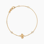 Bracelet Selva Plaqu&eacute; Or Jaune Oxyde De Zirconium - Bracelets Femme | Histoire d&rsquo;Or