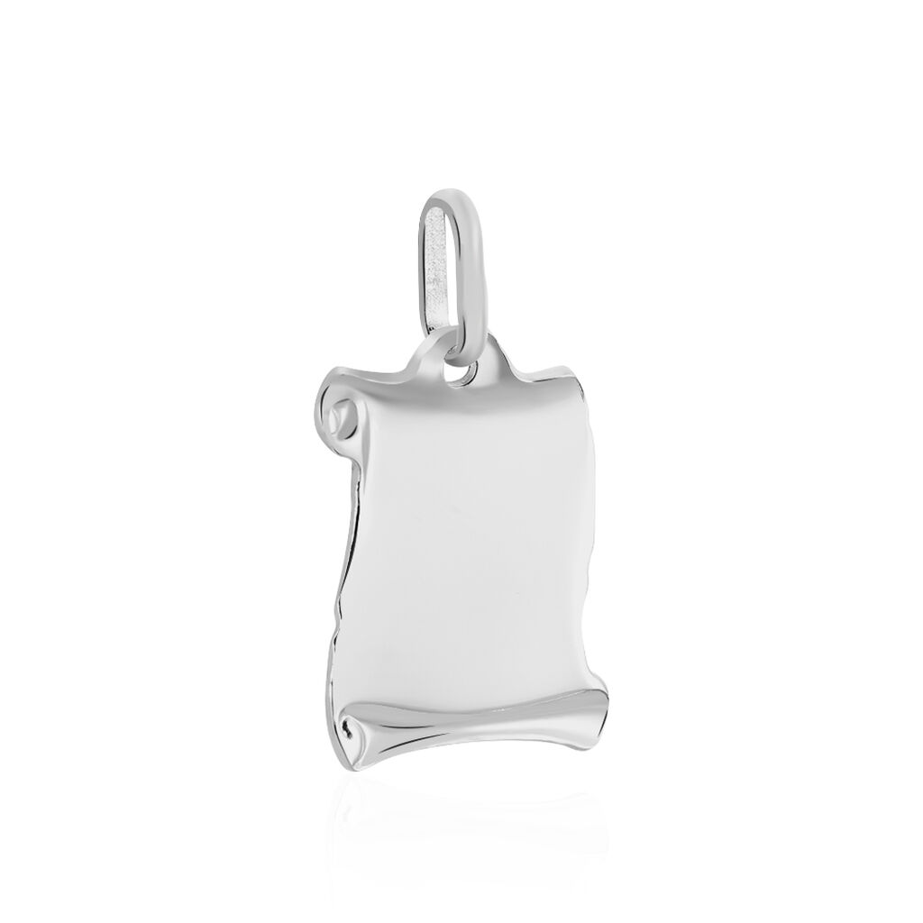 Pendentif Zodiaque Parchemin Argent Blanc - Pendentifs Zodiaque Famille | Histoire d’Or