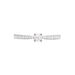 Bague Solitaire Laetitia Or Blanc Diamant - Bagues solitaires Femme | Histoire d’Or