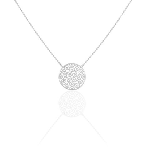 Collier Setti Argent Blanc - Colliers fantaisie Femme | Histoire d’Or