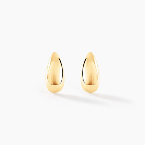 Boucles D'oreilles Puces Lani Or Jaune - Clous d'oreilles Femme | Histoire d&rsquo;Or