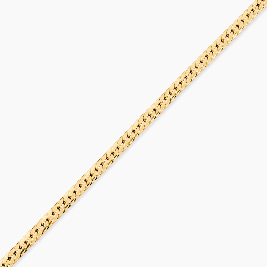 Bracelet Izel Maille Anglaise Or Jaune - Bracelets cha&icirc;ne Femme | Histoire d&rsquo;Or