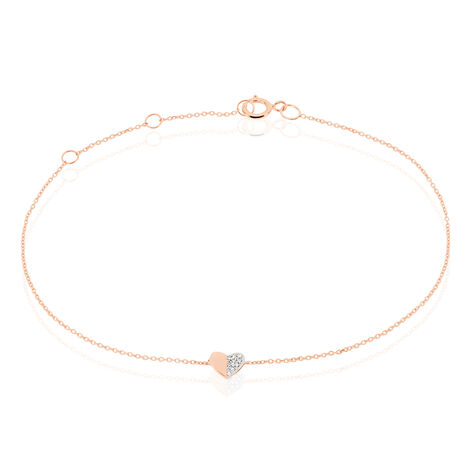Bracelet Emilia Or Rose Diamant - Bracelets Femme | Histoire d’Or